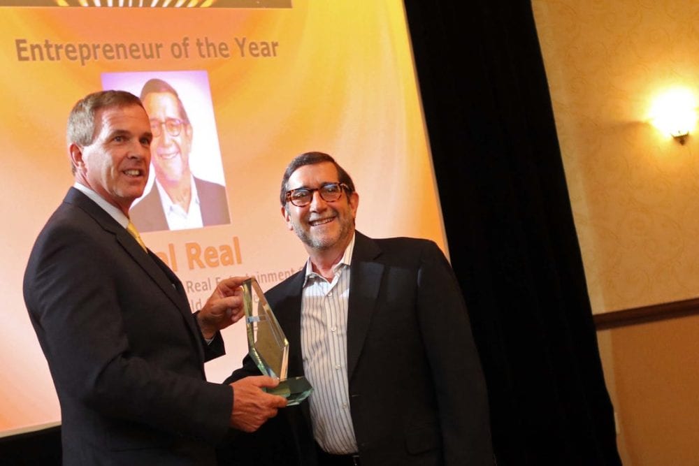 Hal Real wins NCCo Chamber’s Entrepreneur of the Year Award