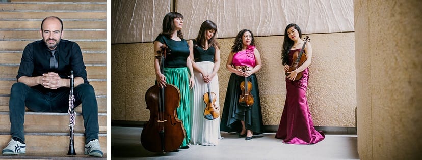 Yo-Yo Ma Silk Road Ensemble’s Kinan Azmeh joins forces with Aizuri Quartet for LiveConnections Season Finale